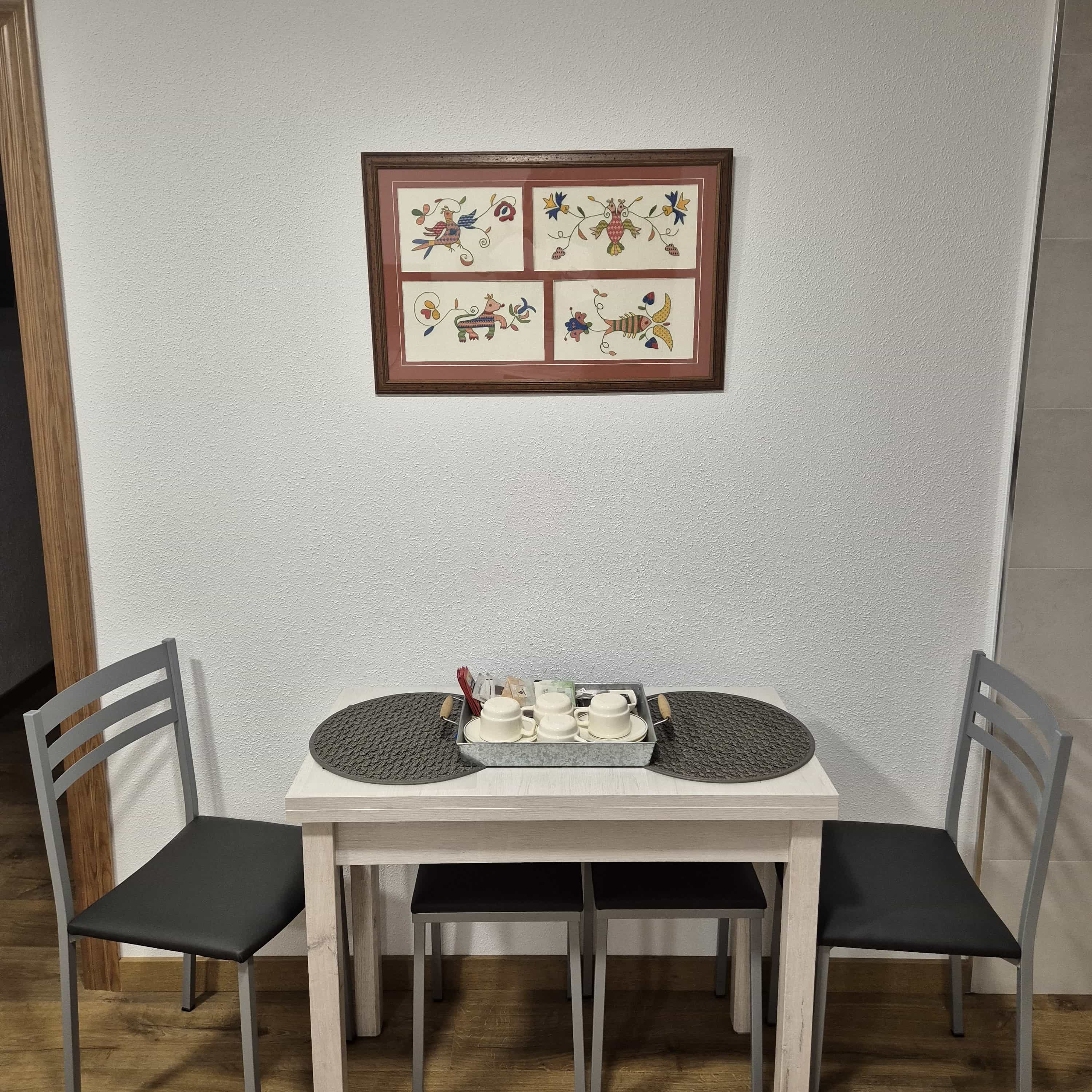 Mesa de desayuno