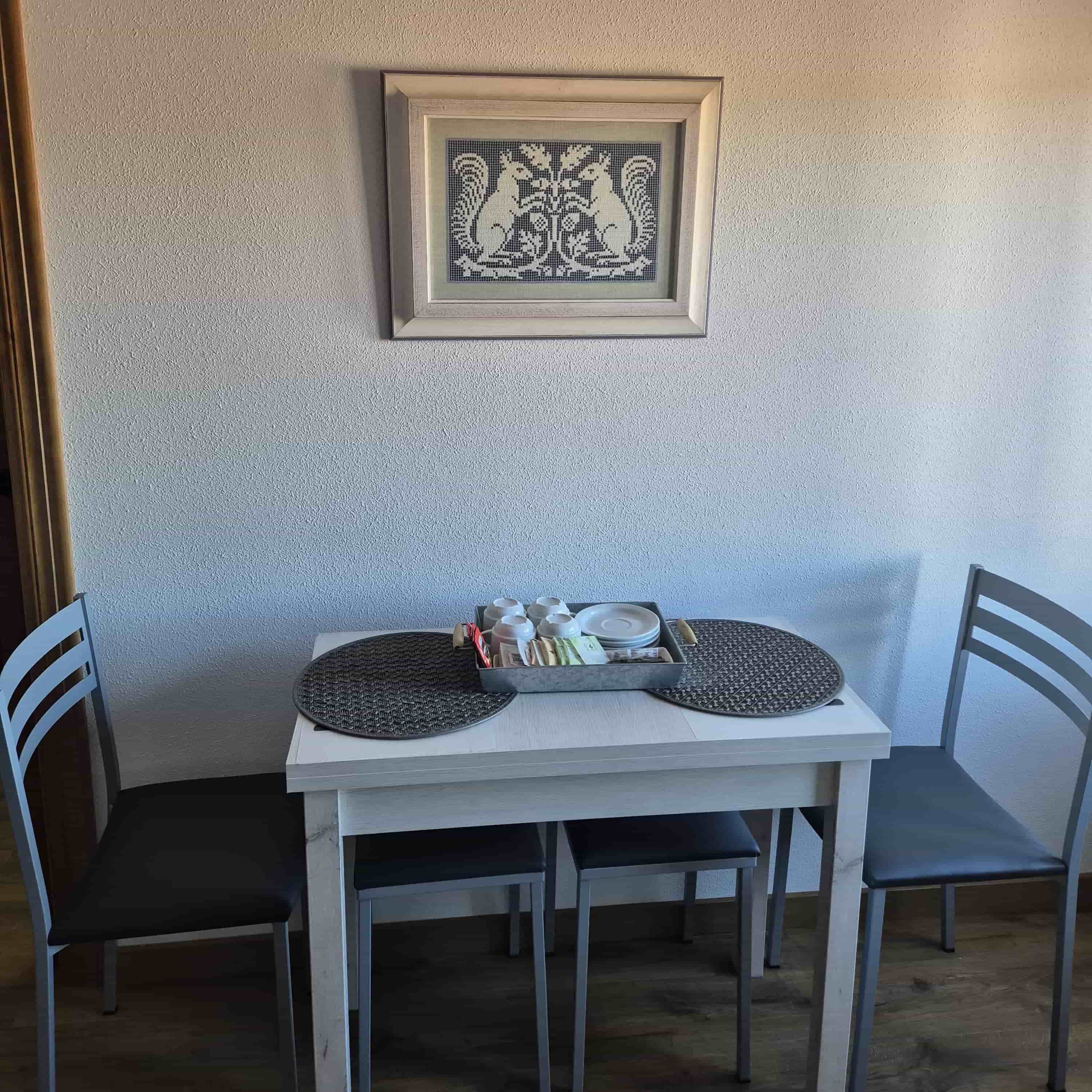 Mesa de desayuno